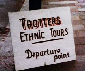 Trotter's Ethnic Tours from Only Fools and Horses