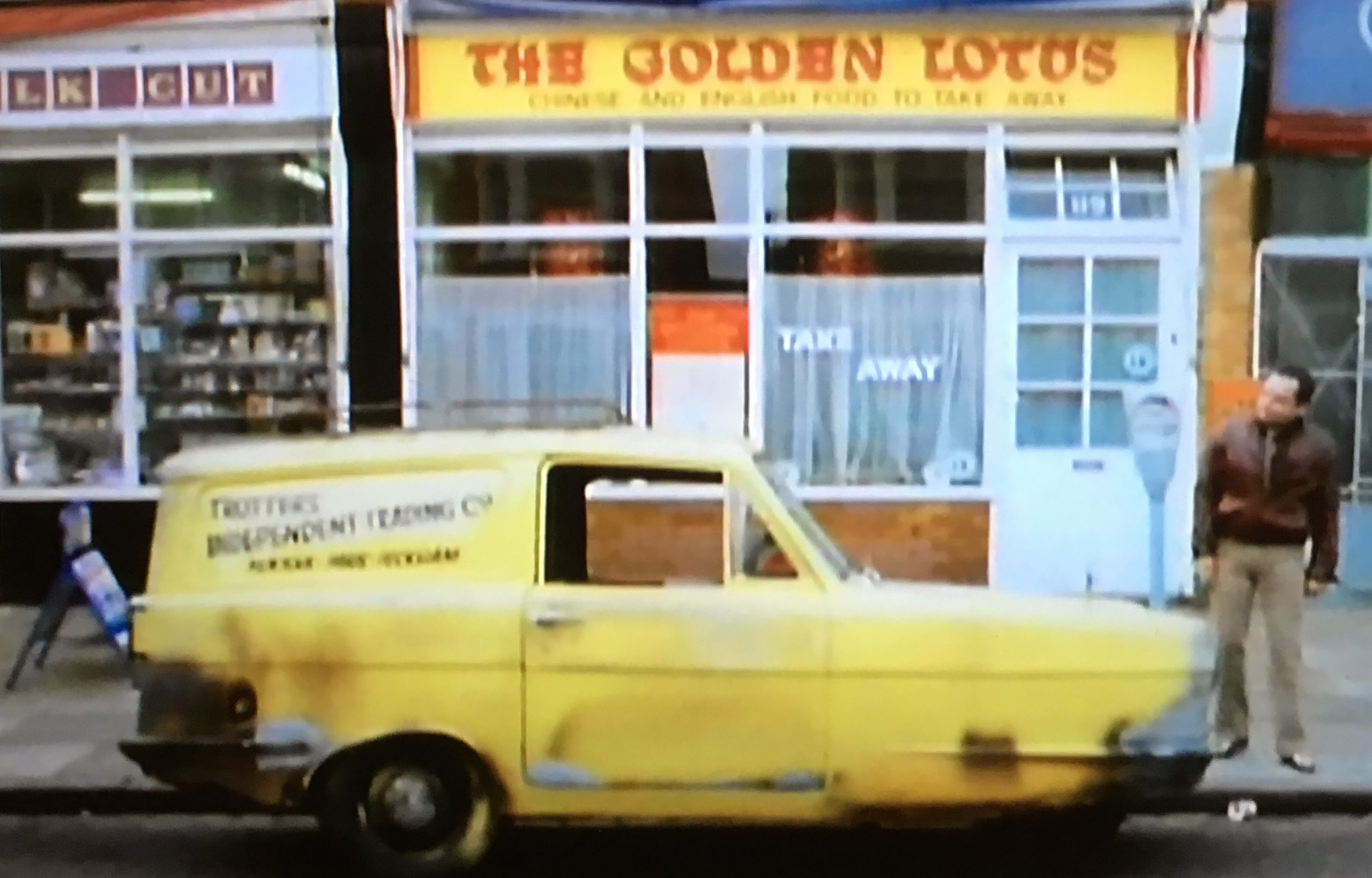 only fools and horses yellow van